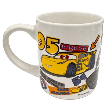 Disney Cars Stickers porcelain mug 235 ml (8 oz) in Gift Box