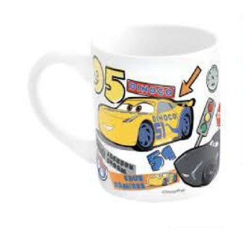 Disney Cars Stickers porcelain mug 235 ml (8 oz) in Gift Box