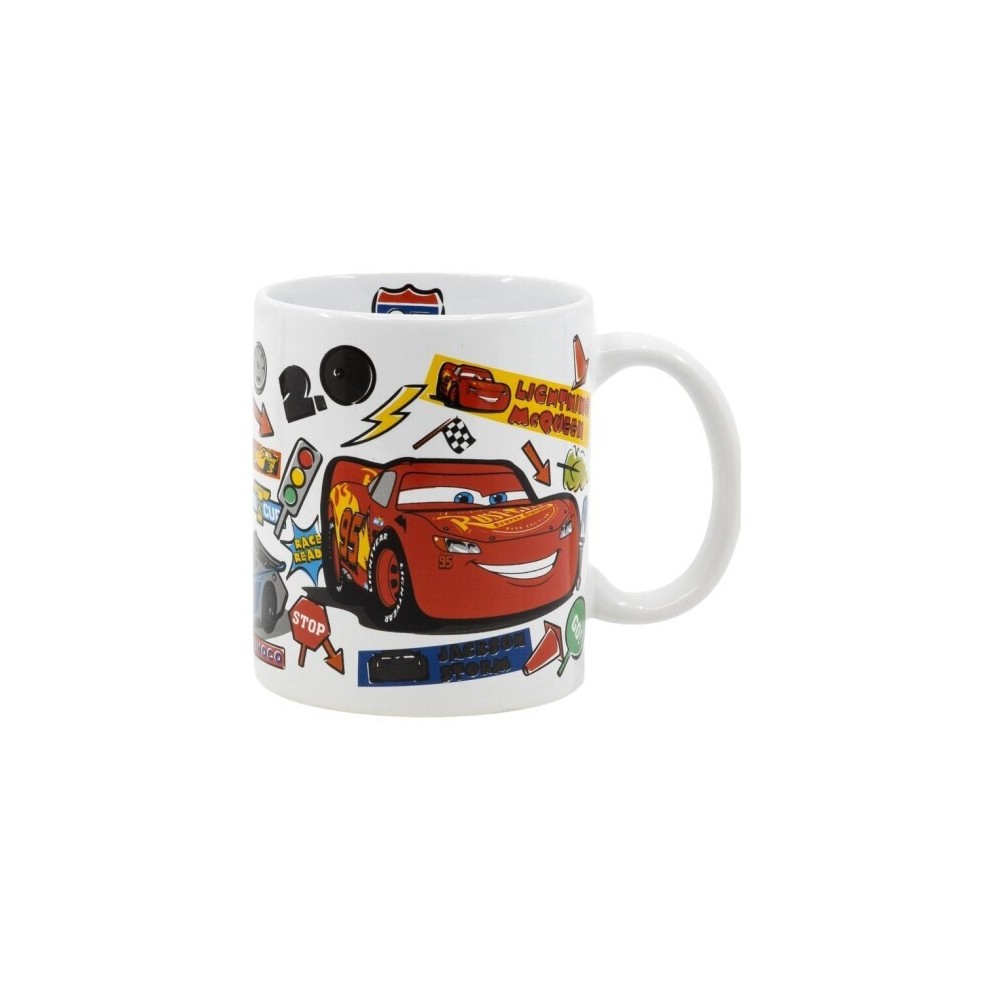 Disney Cars Stickers porcelain mug 325 ml in Gift Box