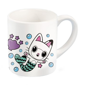 Gabby's Dollhouse Cats paintable porcelain mug 235 ml in Gift Box