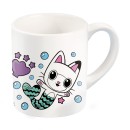 Gabby's Dollhouse Cats paintable porcelain mug 235 ml in Gift Box
