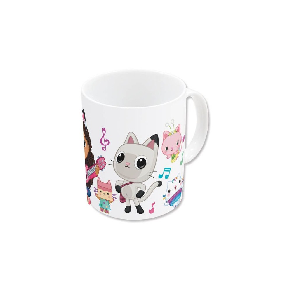 Gabby's Dollhouse Music porcelain mug 235 ml (8 oz) in Gift Box