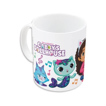 Gabby's Dollhouse Music porcelain mug 235 ml (8 oz) in Gift Box