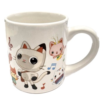Gabby's Dollhouse Music porcelain mug 235 ml (8 oz) in Gift Box