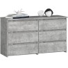 KOMODA CL100 6SZ PK BETON