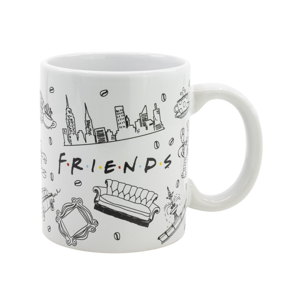 Friends NYC porcelain mug 325 ml in Gift Box