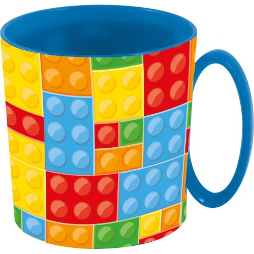 Bricks Lego patterned micro mug 350 ml