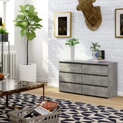 KOMODA CL100 6SZ PK BETON