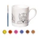 Paw Patrol Team paintable porcelain mug 235 ml in Gift Box