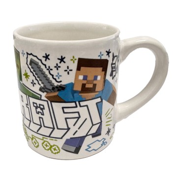 Minecraft Explore More porcelain mug 235 ml (8 oz) in Gift Box