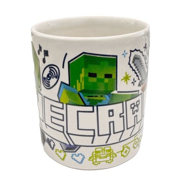 Minecraft Explore More porcelain mug 235 ml (8 oz) in Gift Box