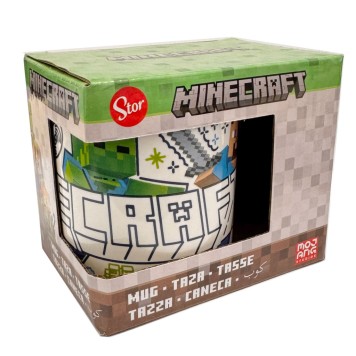 Minecraft Explore More porcelain mug 235 ml (8 oz) in Gift Box