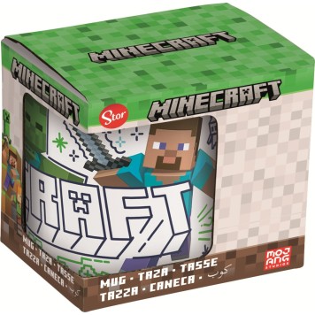 Minecraft Explore More porcelain mug 235 ml (8 oz) in Gift Box