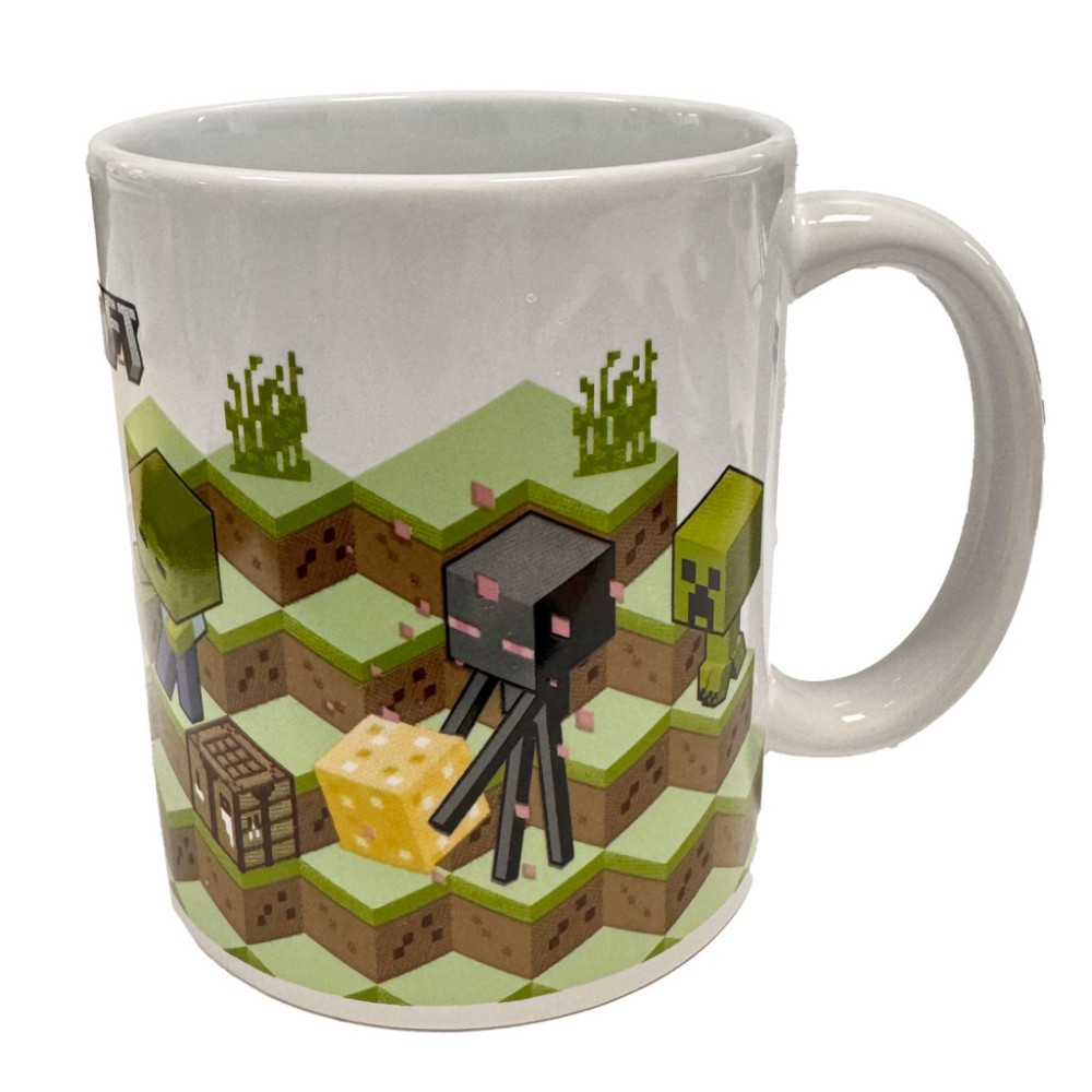 Minecraft TNT Boom porcelain mug 325 ml (11 oz) in Gift Box