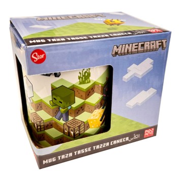Minecraft TNT Boom porcelain mug 325 ml (11 oz) in Gift Box