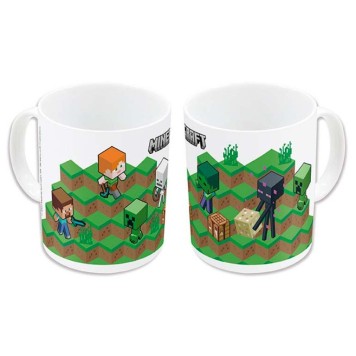 Minecraft TNT Boom porcelain mug 325 ml (11 oz) in Gift Box