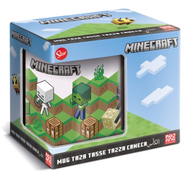 Minecraft TNT Boom porcelain mug 325 ml (11 oz) in Gift Box