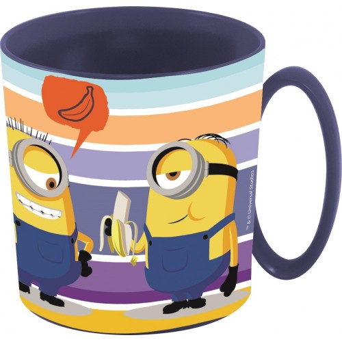 Minions Striped micro mug 350 ml