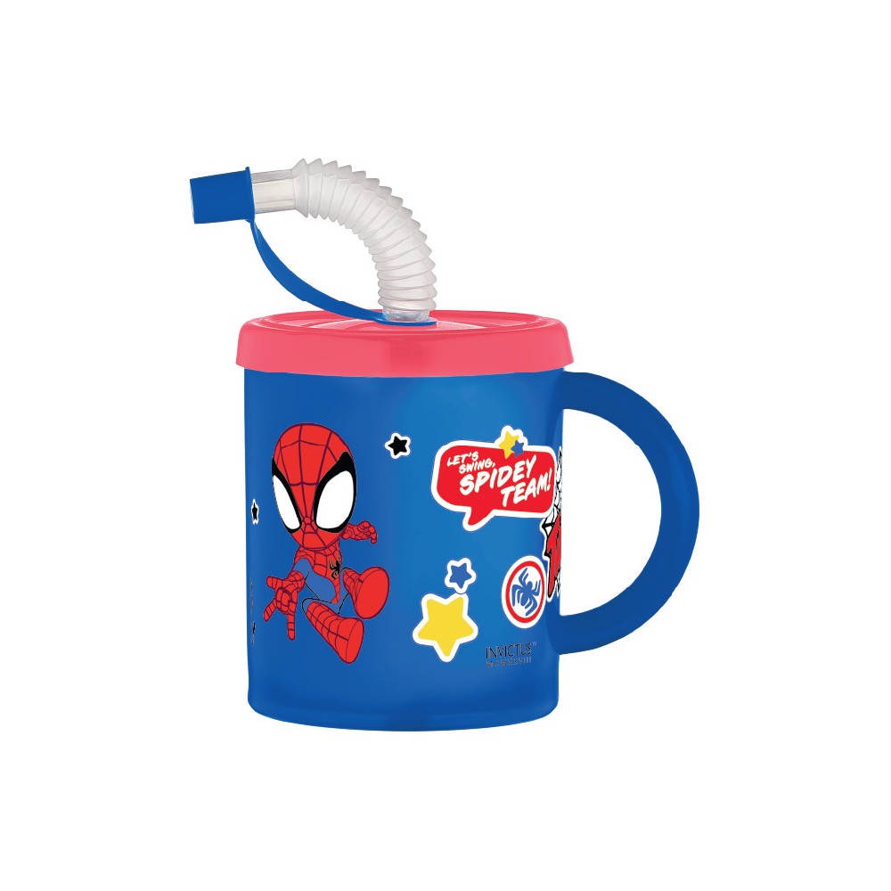 Spiderman Spidey Straw Cup, Plastic 210 ml