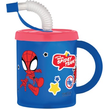 Spiderman Spidey Straw Cup, Plastic 210 ml