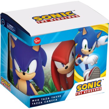 Sonic the Hedgehog Power Trio porcelain mug 325 ml (11 oz) in Gift Box