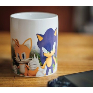 Sonic the Hedgehog Power Trio porcelain mug 325 ml (11 oz) in Gift Box