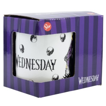 Wednesday Nevermore porcelain mug 325 ml (11 oz) in Gift Box