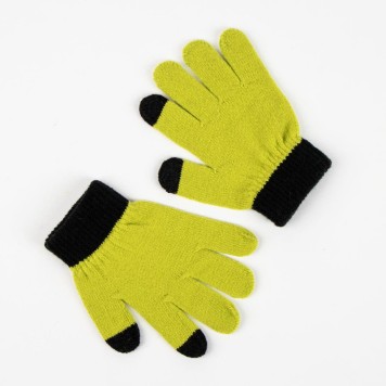 The Grinch Smile kids' hat + gloves set