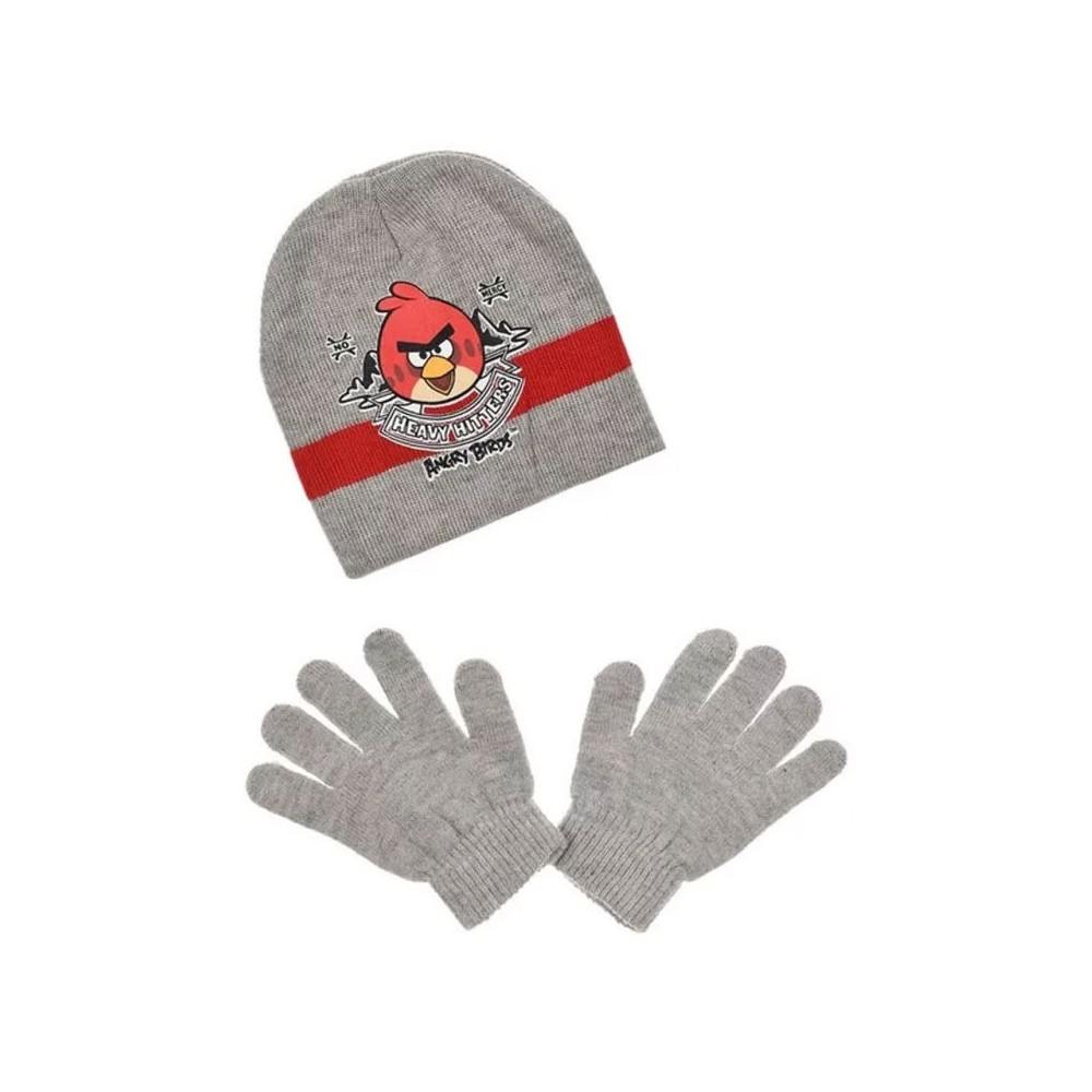 Angry Birds Heavy Hitters children's hat + glove set 52 cm