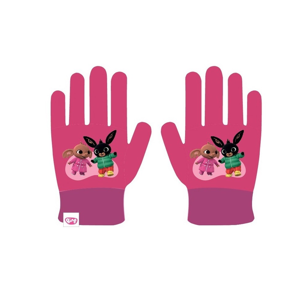 Bing Pink children's gloves