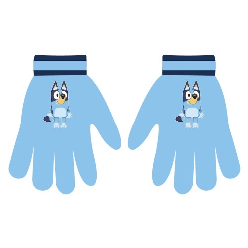 Bluey Blue children's gloves