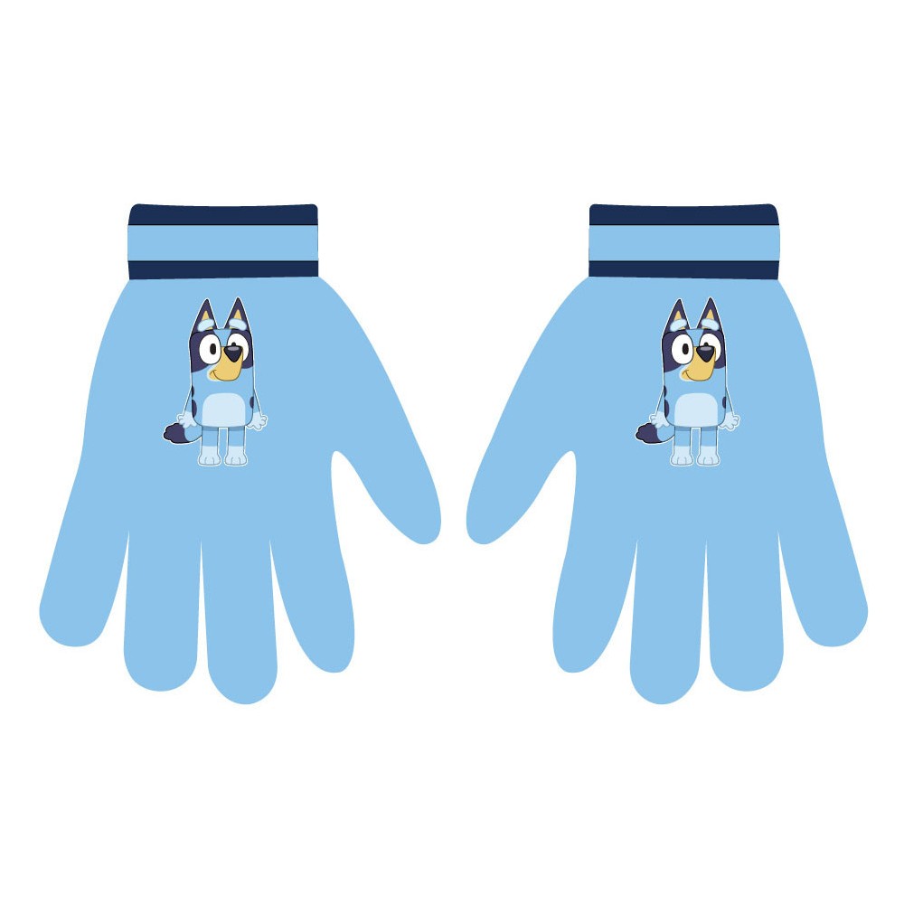 Bluey Blue children's gloves