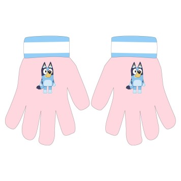 Bluey Pink children's gloves