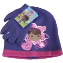 Doc McStuffins Hug Disney Dr. Plush children's hat + glove set 52-54 cm