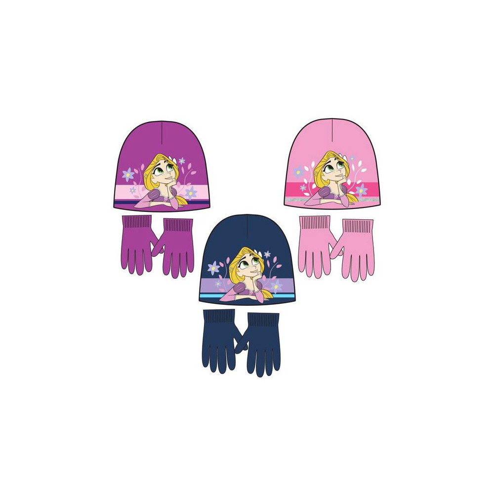 Disney Princess Aranyhaj children's hat + gloves set 52-54 cm