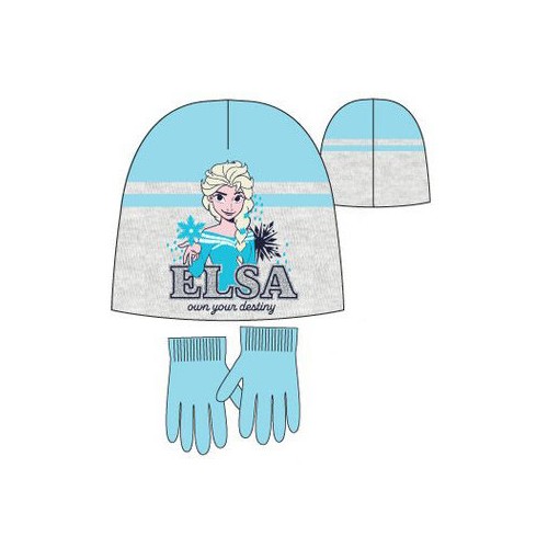 Disney Frozen Destiny children hat + glove set 52 cm