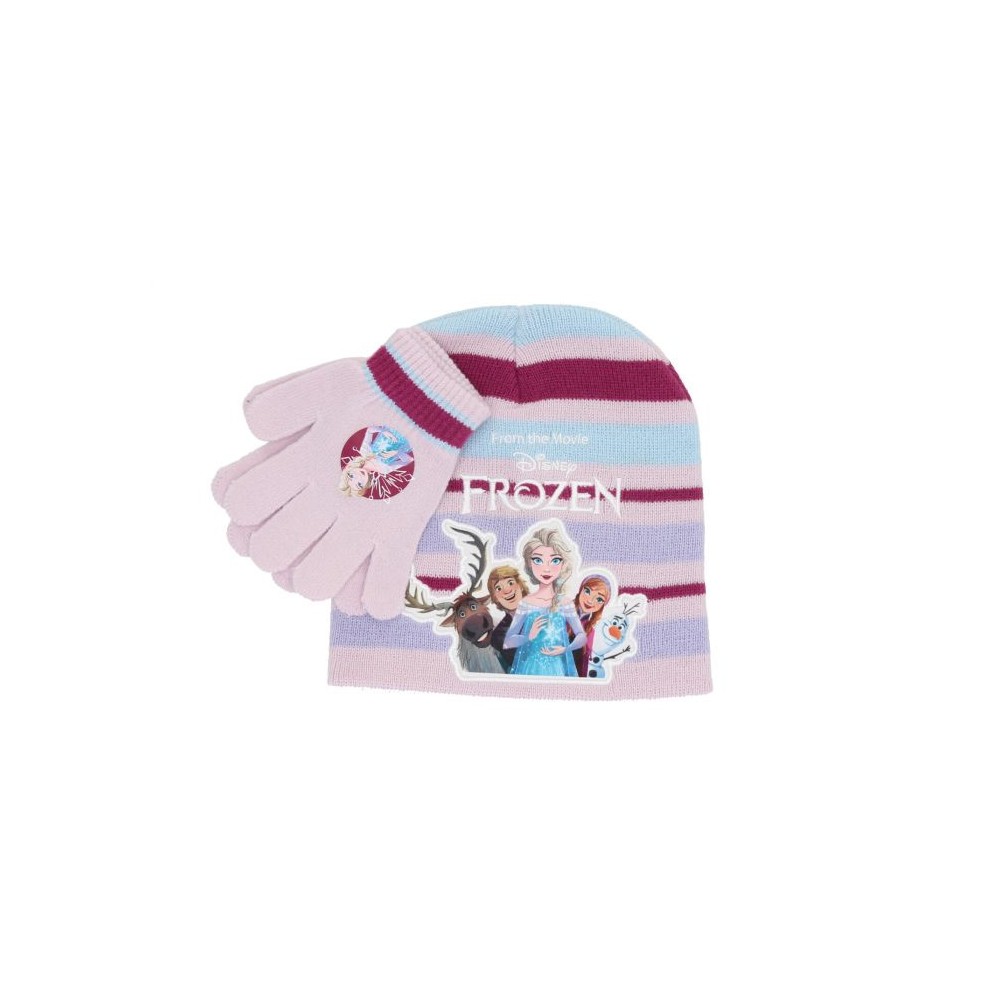 Disney Frozen Friends kids hat + glove set