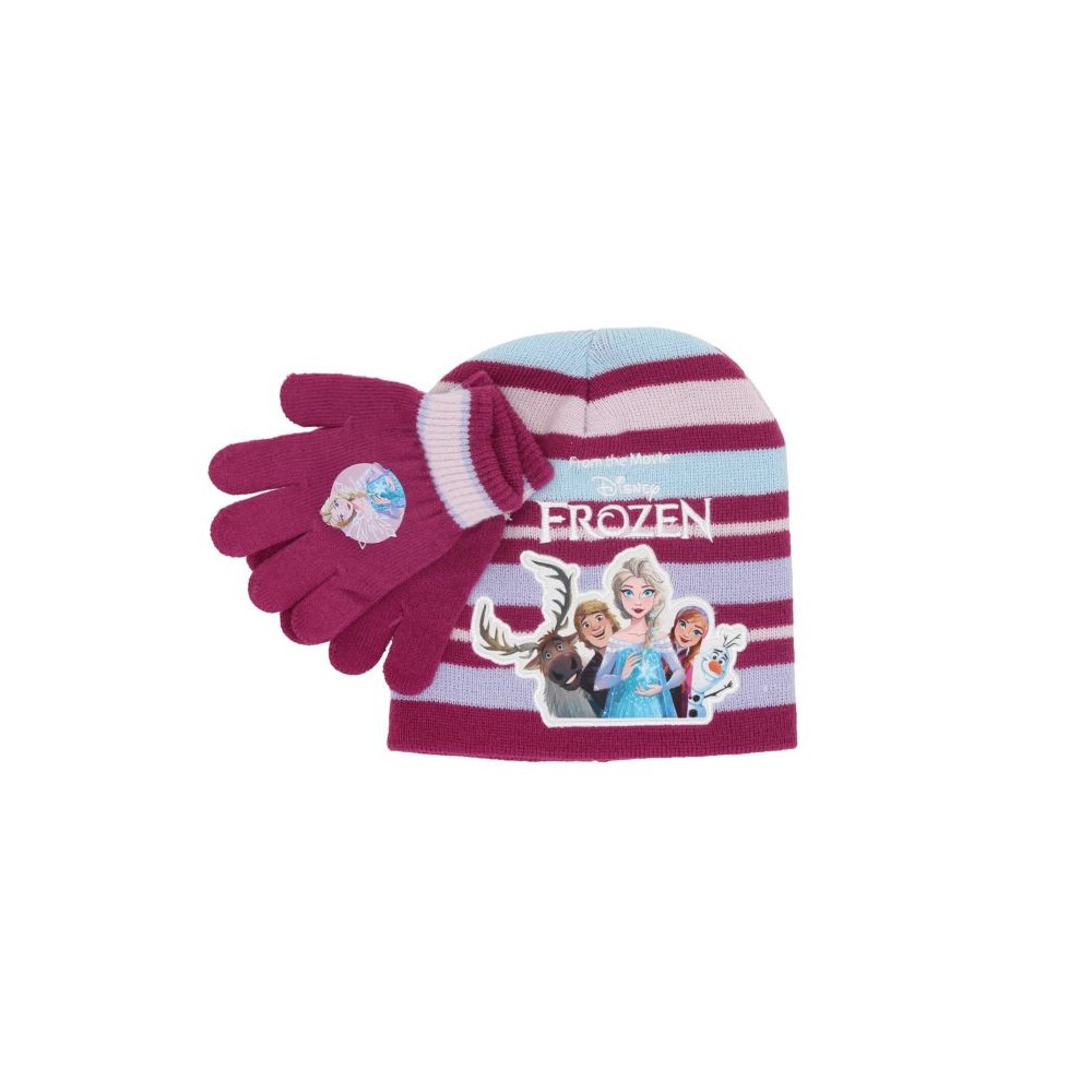 Disney Frozen Winter children's hat and glove set