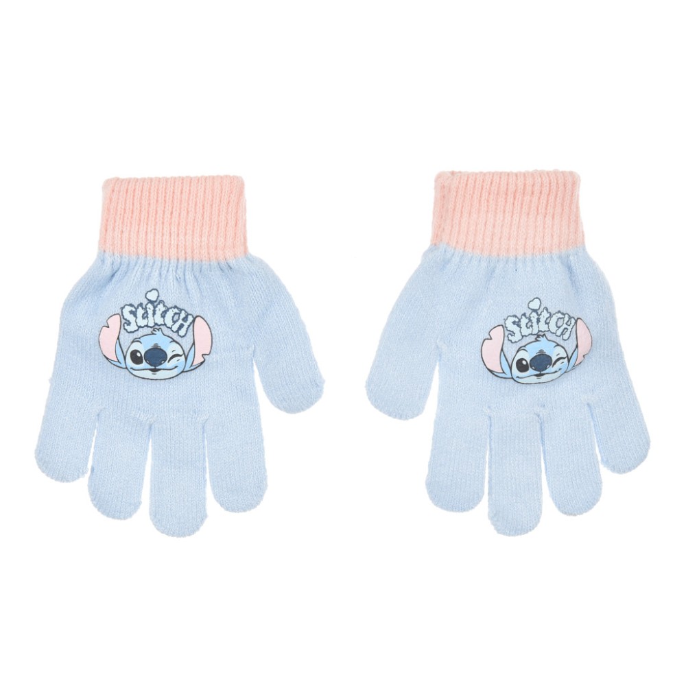 Disney Lilo and Stitch Blue children's gloves