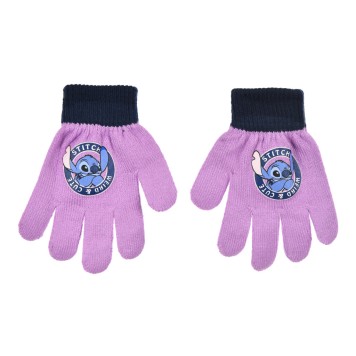 Disney Lilo and Stitch Purple children's gloves