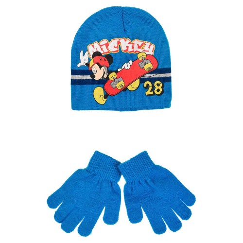Disney Mickey  Skate kids' hat + glove set 52 cm