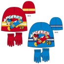 Disney Mickey  Skate children hat + glove set 52-54 cm