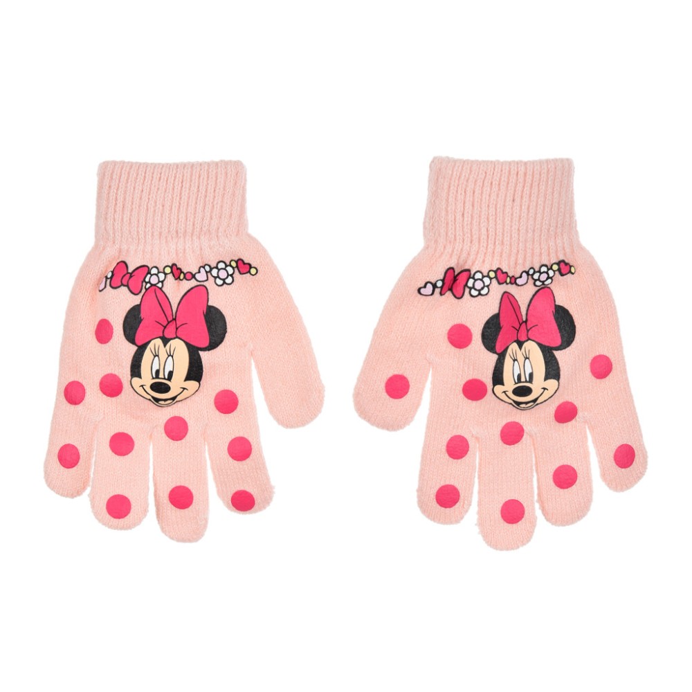 Disney Minnie  Pink Dots children's gloves