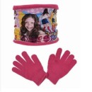 Disney Soy Luna kids scarf, snood + glove set