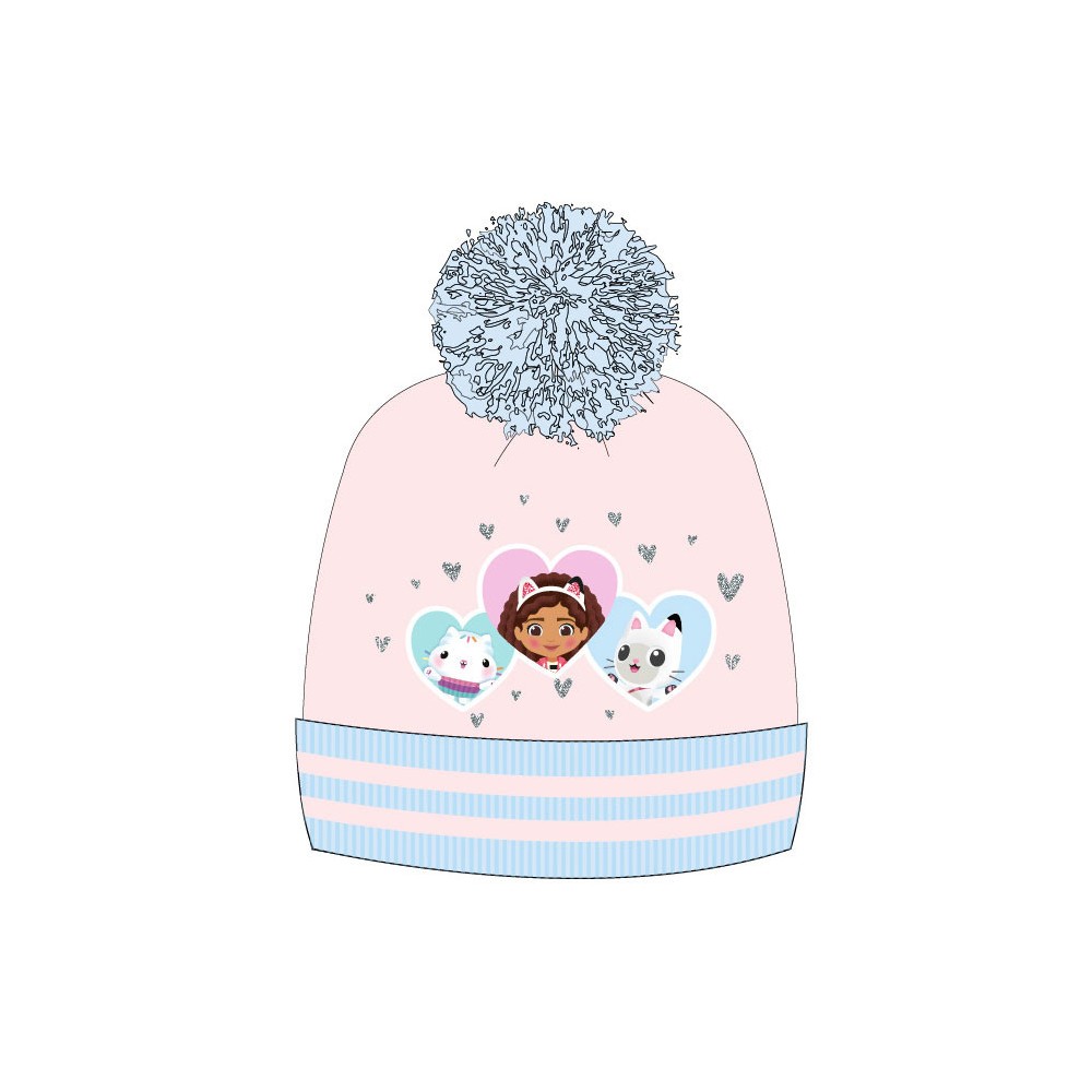 Gabby's Dollhouse Heart children's beanie 52-54 cm