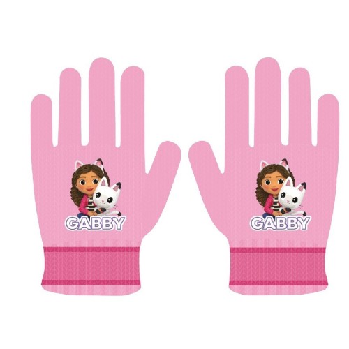 Gabby's Dollhouse Light Pink children's gloves