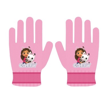 Gabby's Dollhouse Light Pink children's gloves