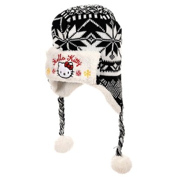 Hello Kitty kids knitted hat 52-54 cm