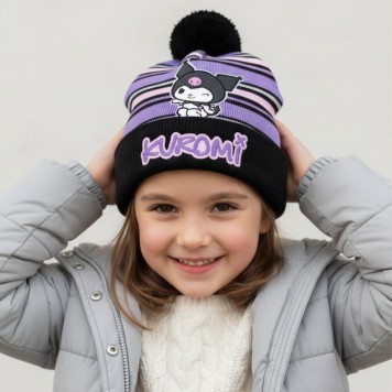Hello Kitty Kuromi Black children's hat