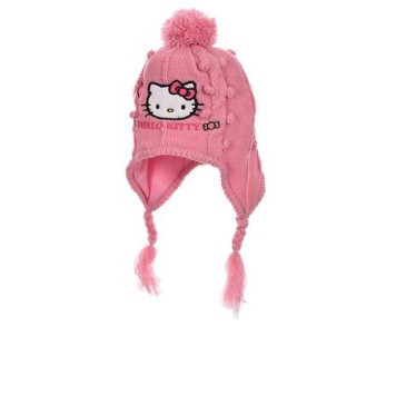 Hello Kitty children's knitted hat 52-54 cm